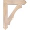 Ekena Millwork Balboa Arts & Crafts Smooth Bracket, Douglas Fir, 5 1/2"W x 30"D x 38"H BKT06X30X38BOA03SDF - alternate 4